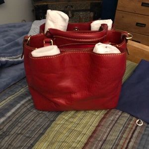 Sm Florentine Leather Dooney& Bourke Brenna purse
